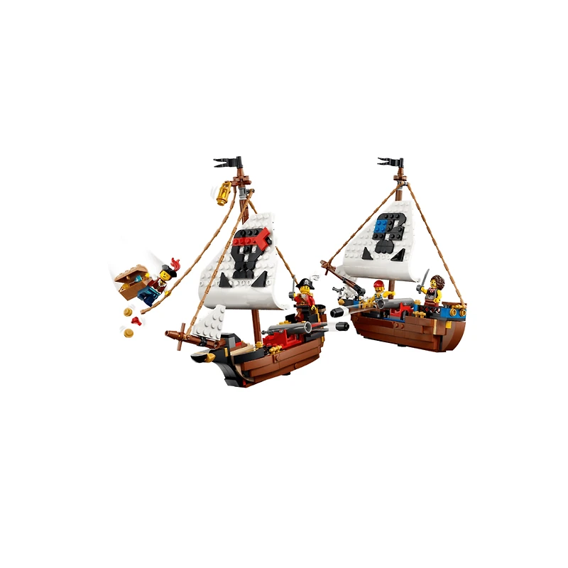 LEGO Creator 3-in-1 Iconic Pirate Ship 1074 Pieces