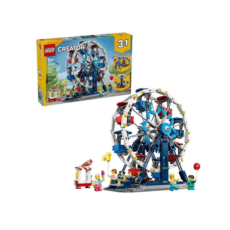 LEGO Creator 3-in-1 Iconic Ferris Wheel 916 Pieces
