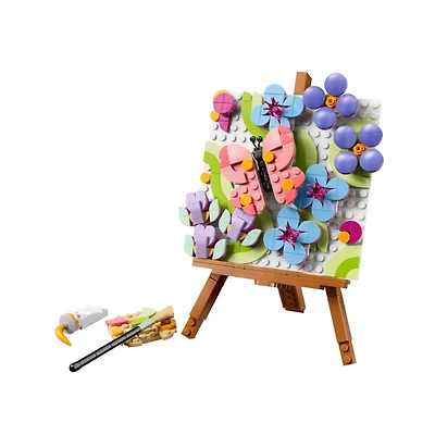 LEGO Creator 3-in-1 Floral Art Decor Painting 348 Pieces