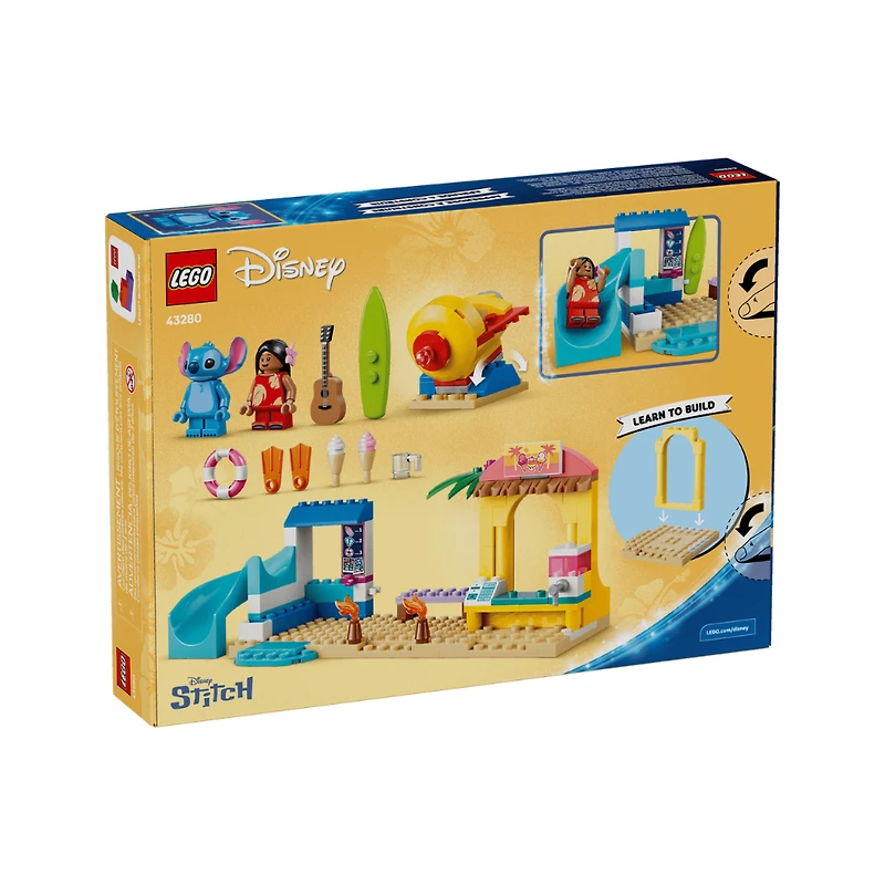 LEGO Disney Beach Fun with Lilo & Stitch 113 Pieces