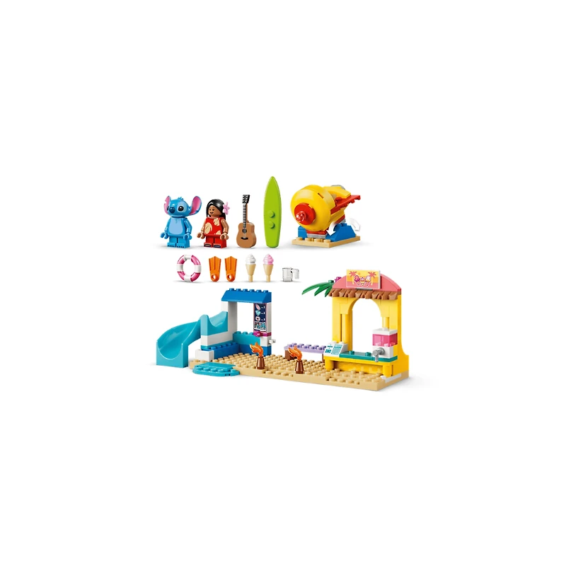 LEGO Disney Beach Fun with Lilo & Stitch 113 Pieces