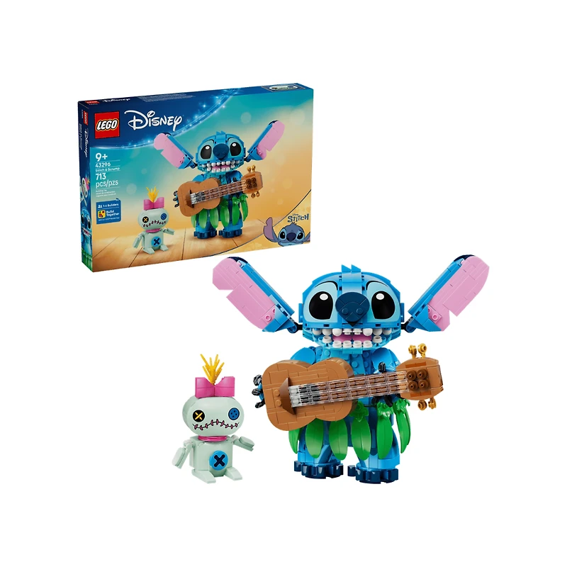 LEGO Disney Stitch & Scrump 713 Pieces