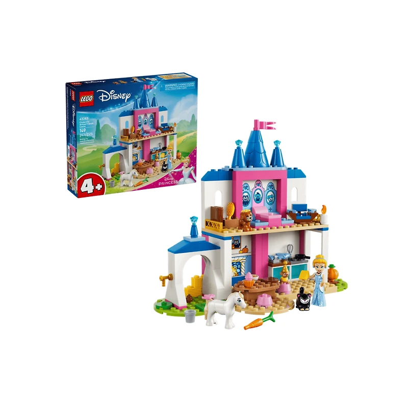 LEGO Disney Cinderella Animal Friends Castle 149 Pieces