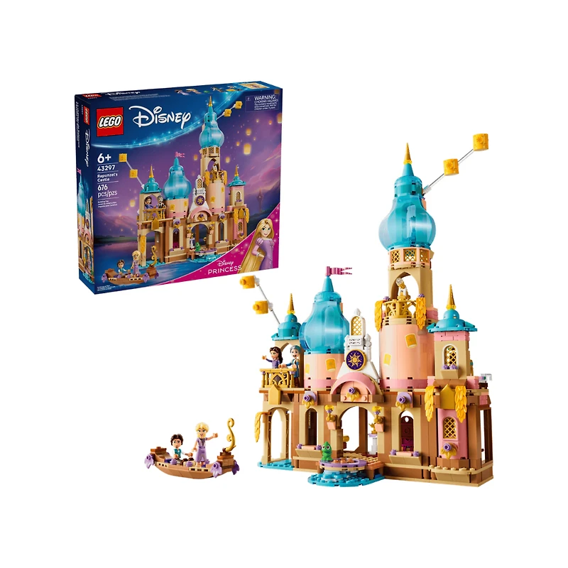 LEGO Disney Rapunzel’s Castle 676 Pieces