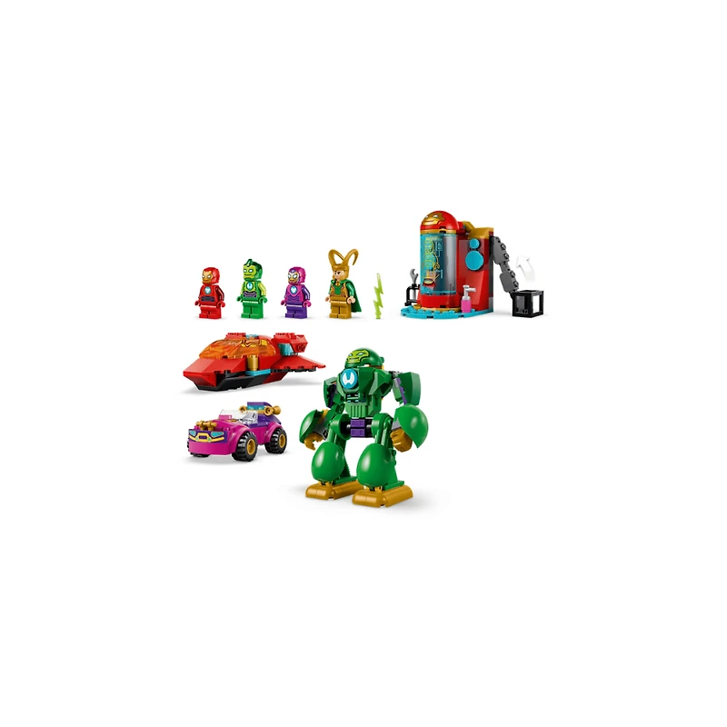 LEGO Marvel Loki vs. Team Iron Man 204 Pieces