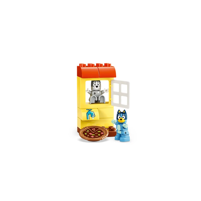 LEGO DUPLO Pizza Girls with Muffin and Bluey 44 Pieces