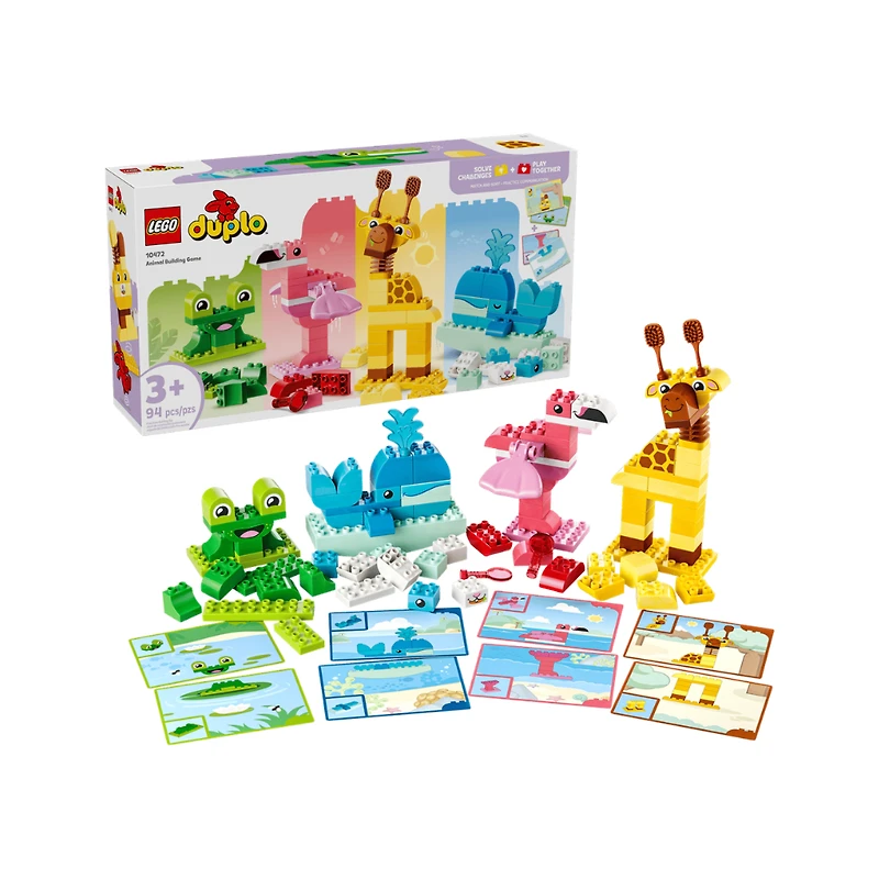 LEGO DUPLO Animal Building Game 94 Pieces