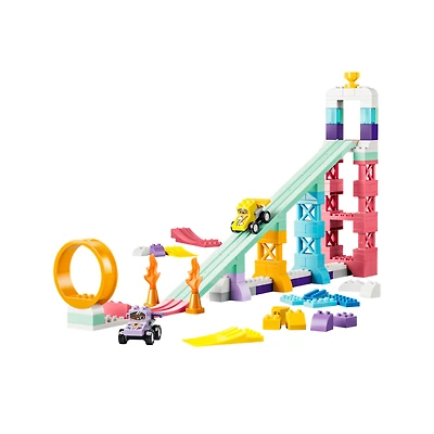 LEGO DUPLO 3 in 1 Creative Ramps with Vehicles 111 Pieces