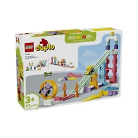 LEGO DUPLO 3 in 1 Creative Ramps with Vehicles 111 Pieces