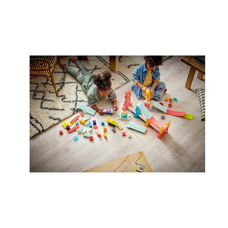 LEGO DUPLO 3 in 1 Creative Ramps with Vehicles 111 Pieces