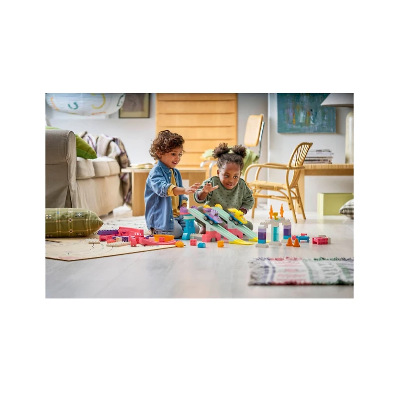 LEGO DUPLO 3 in 1 Creative Ramps with Vehicles 111 Pieces