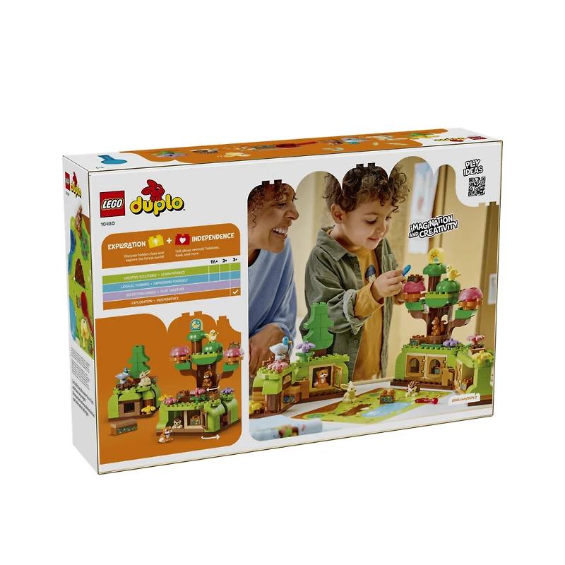 LEGO DUPLO Discovery Forest with Wild Animals 131 Pieces