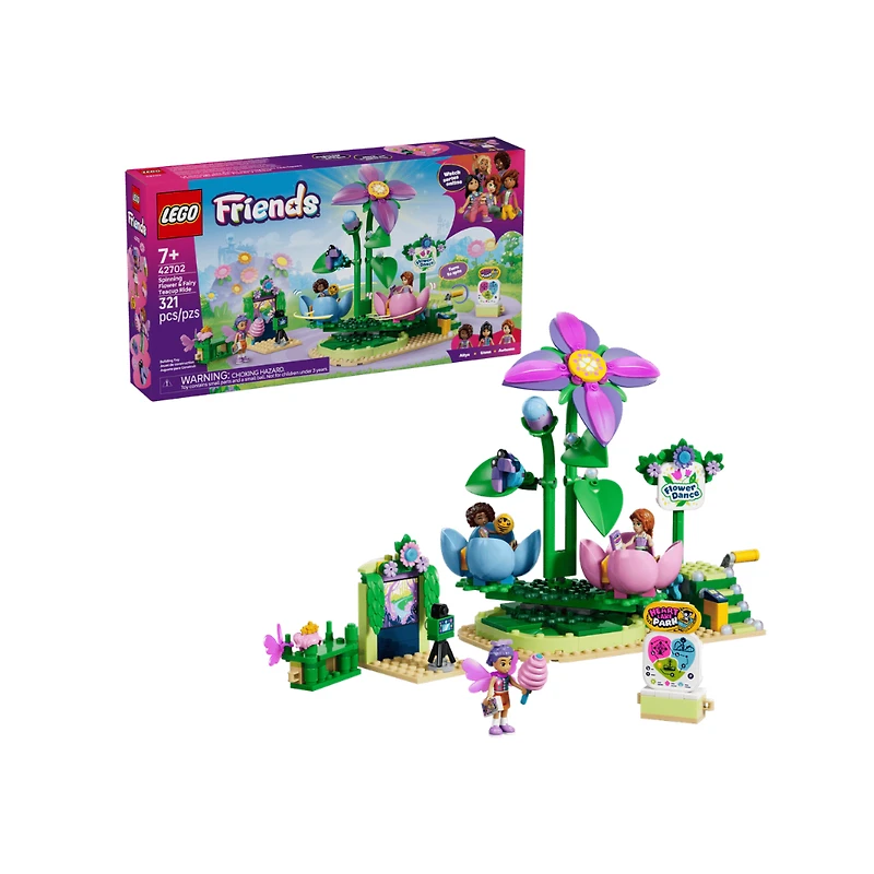 LEGO Friends Spinning Flower & Fairy Teacup Ride  321 Pieces