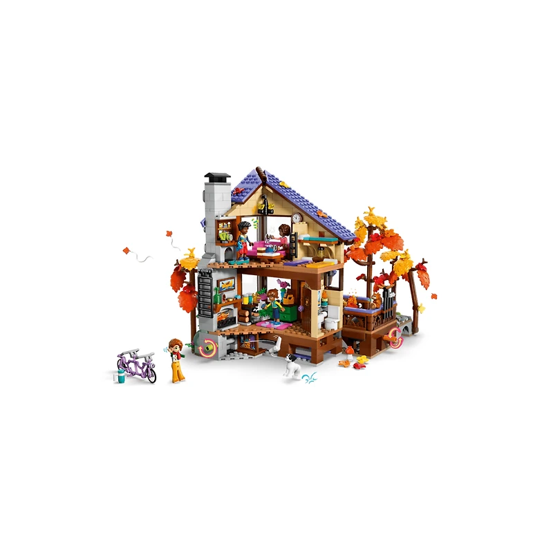 LEGO Friends Cozy Fall Forest Cabin 1229 Pieces