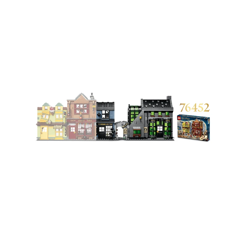 LEGO Harry Potter Knockturn Alley  Wizarding Shops 788 Pieces