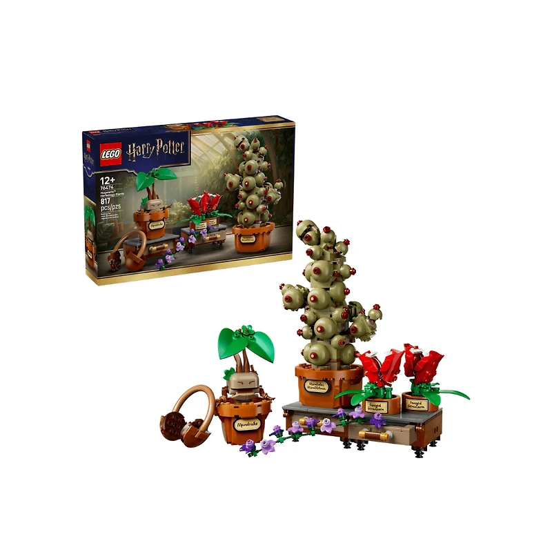 LEGO Harry Potter Hogwarts Herbology Plants 817 Pieces