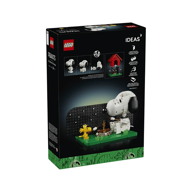LEGO Ideas Peanuts: Snoopy’s Doghouse 964 Pieces