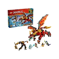 LEGO NINJAGO Wyldfyre’s Transforming Dragon Mech – 821 Pieces