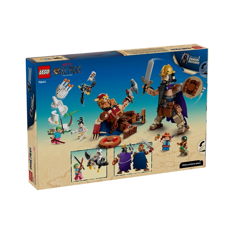 LEGO One Piece Dorry vs. Brogy – Giants of Little Garden – 733 Pieces