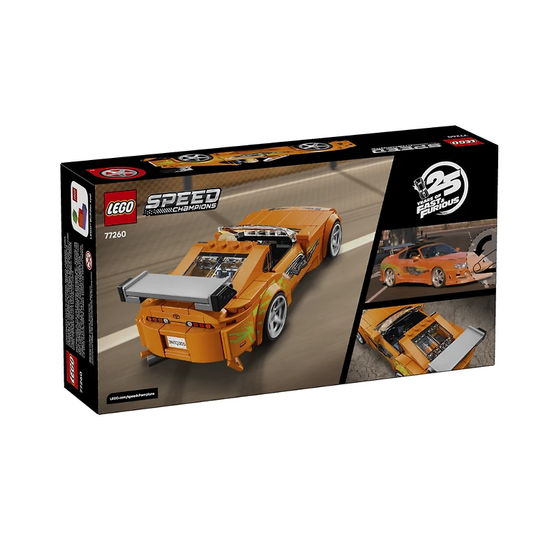 LEGO Speed Champions The Fast and The Furious Toyota Supra MK4 – 292 Pieces