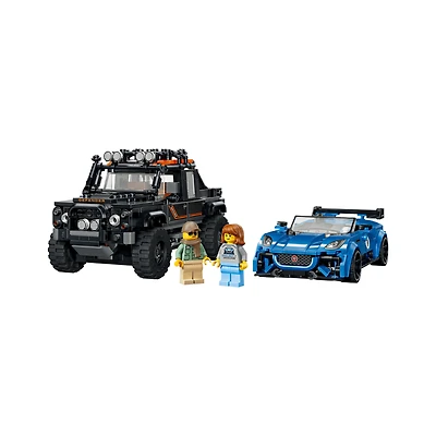 LEGO Speed Champions Jaguar Project 7 & Land Rover Defender – 740 Pieces