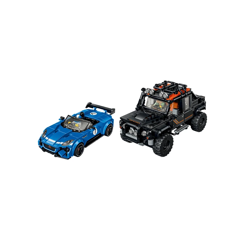 LEGO Speed Champions Jaguar Project 7 & Land Rover Defender – 740 Pieces