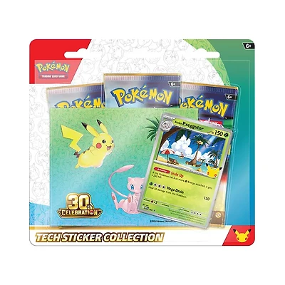 Pokemon TCG: 30th Celebration Tech Sticker Collection (Random Pick)