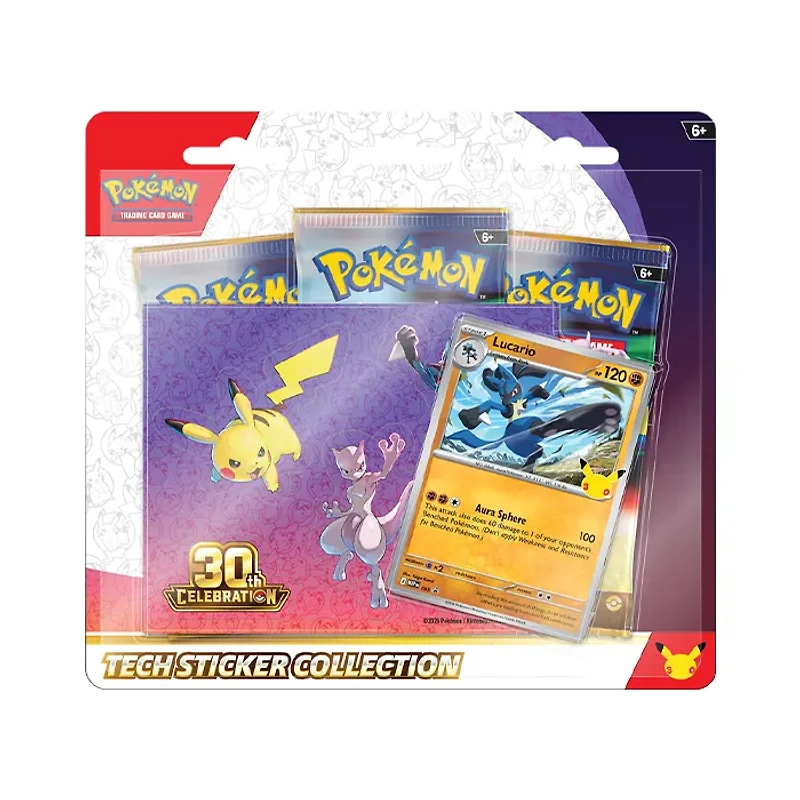 Pokemon TCG: 30th Celebration Tech Sticker Collection (Random Pick)