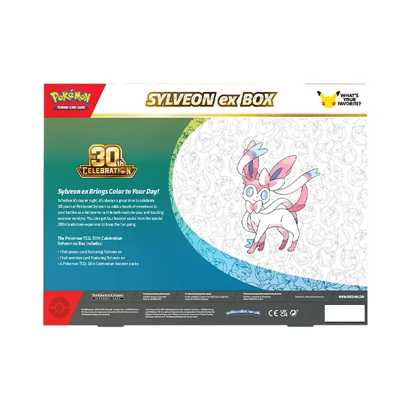 Pokemon 30th Celebration Sylveon Ex/ Greninja Ex Box (Random Pick)