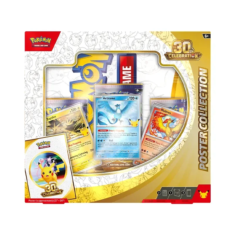 Pokemon TCG: 30th Celebration Poster Collection