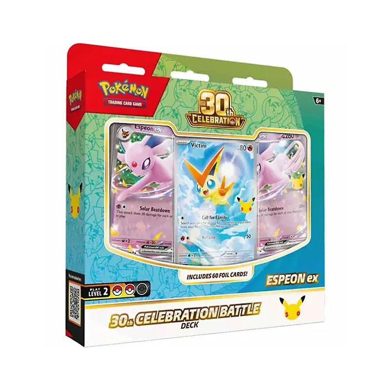 Pokemon 30th Celebration Battle Decks Espeon Ex/ Umbreon Ex (Random Pick)