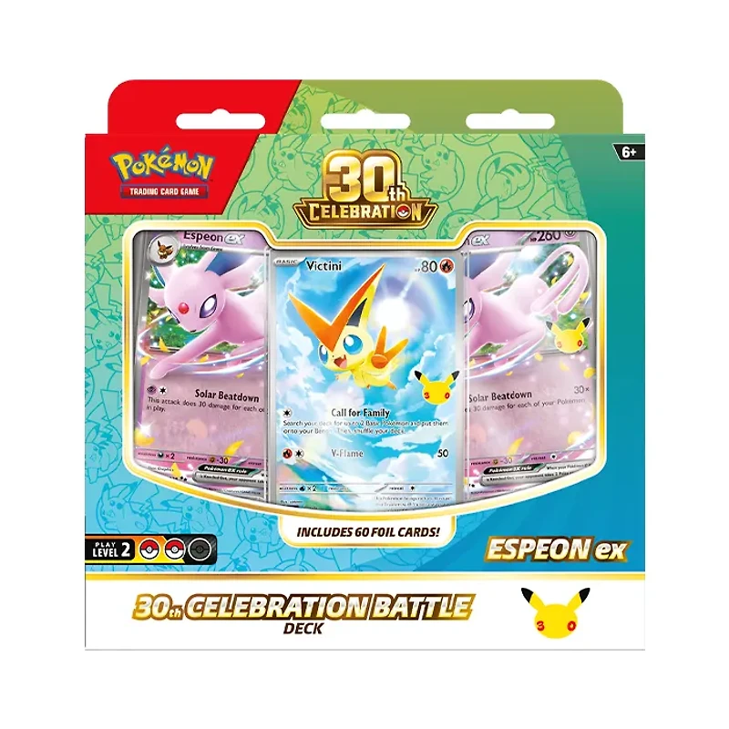 Pokemon 30th Celebration Battle Decks Espeon Ex/ Umbreon Ex (Random Pick)