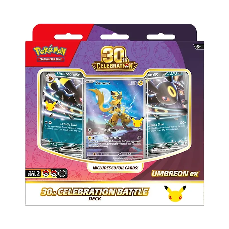 Pokemon 30th Celebration Battle Decks Espeon Ex/ Umbreon Ex (Random Pick)