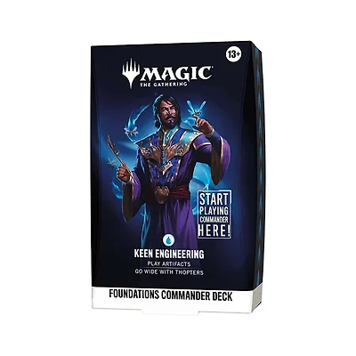 Magic The Gathering: Foundations Commander Deck – Keen Engineering