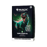 Magic The Gathering: Foundations Commander Deck – Tramplesaurus Rex