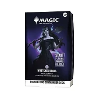 Magic The Gathering: Foundations Commander Deck – Wretched Ranks