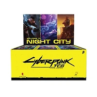 Cyberpunk TCG: Beta Booster Display