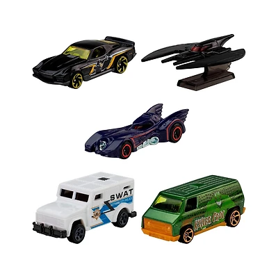 Hot Wheels Batman Cars 2026 5-Pack