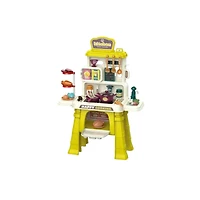 Kitchen Playset – Kids Pretend Cooking Set with Accessories