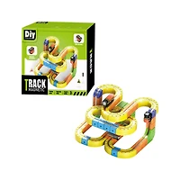 Magnetic Rail Car Set – 167-Piece Magnetic Building Track & Vehicle Toy