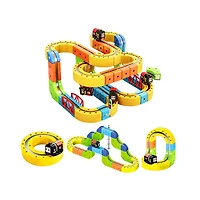 Magnetic Rail Car Set – 167-Piece Magnetic Building Track & Vehicle Toy