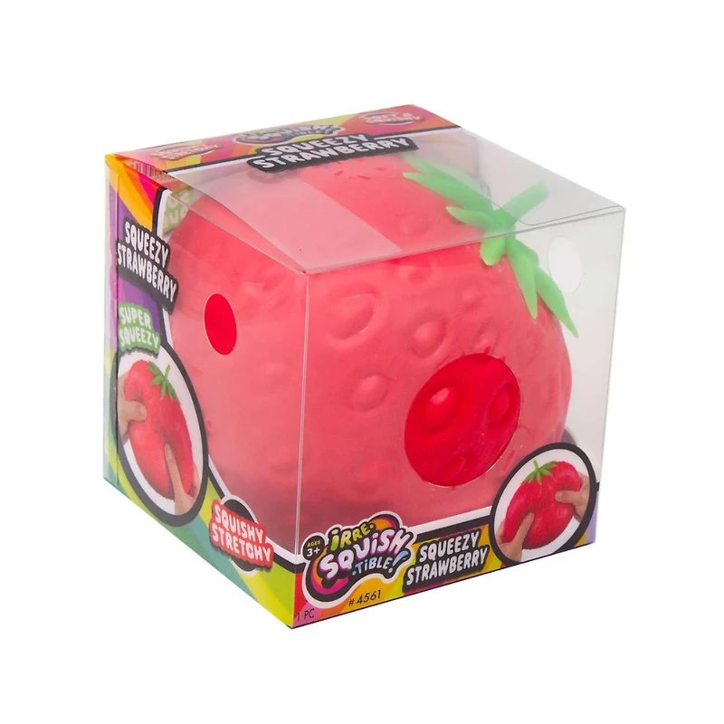 SmushMart Jumbo Strawberry Squishy