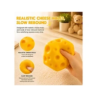 SmushMart Jumbo Cheese Squishy