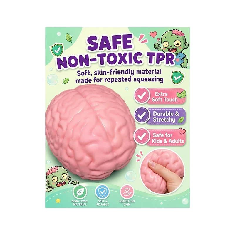 SmushMart Jumbo Brain Squishy