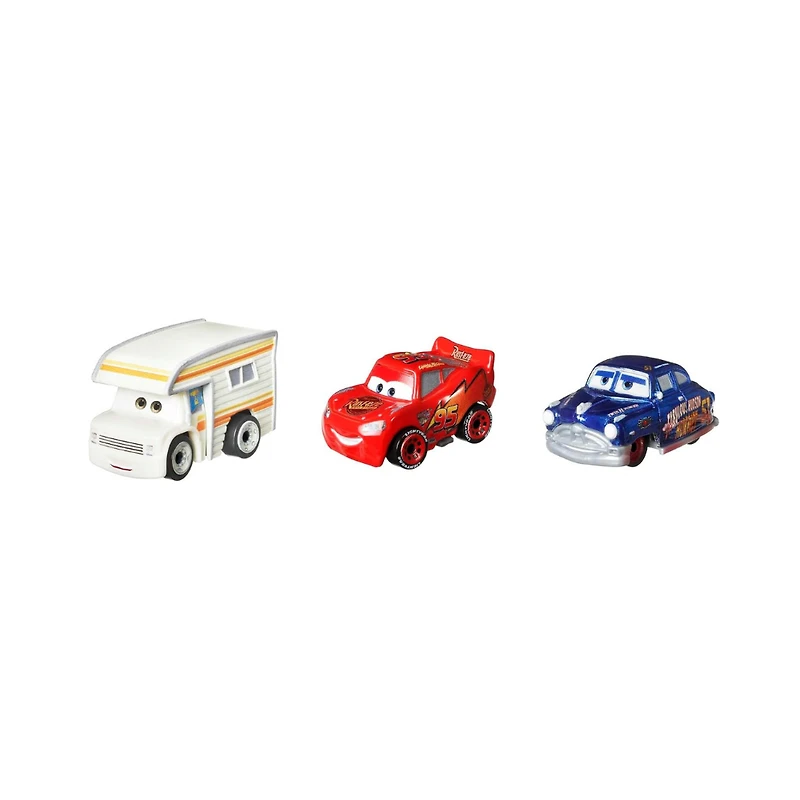 Disney Cars on the Road 3-Pack Die-Cast Toy Cars – Assorted