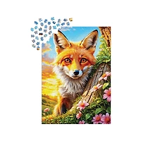 Curious Fox 1000-Piece Jigsaw Puzzle