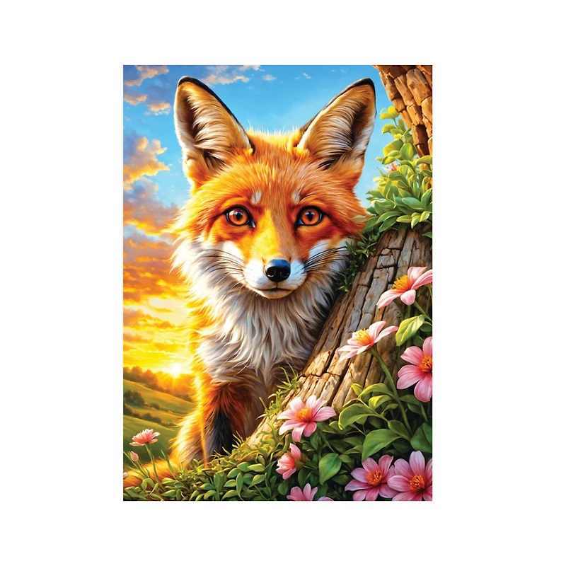 Curious Fox 1000-Piece Jigsaw Puzzle