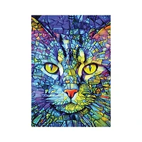 Fiona Cat Stained Glass 1000 Piece – Jigsaw Puzzle