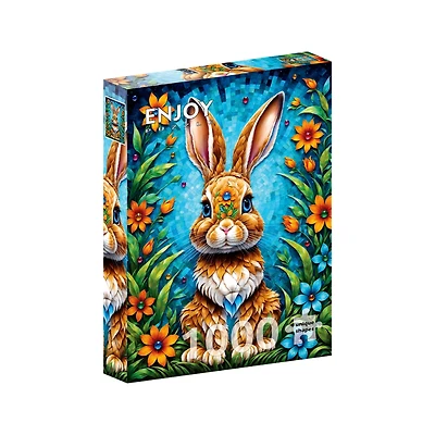 Garden Bunny 1000 Piece – Jigsaw Puzzle