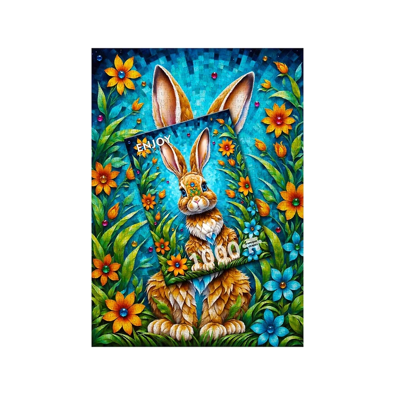 Garden Bunny 1000 Piece –  Jigsaw Puzzle